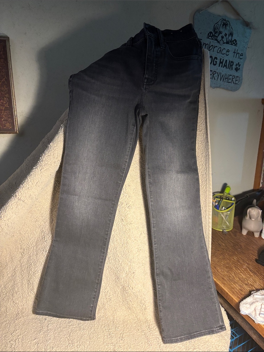 Madewell mid rise kick out jeans